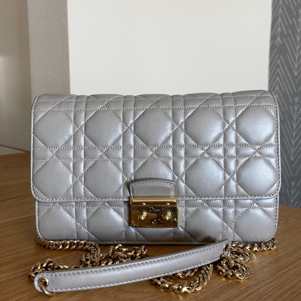 Miss Dior Promenade Bag | Gray